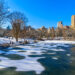 winter in central park of nyc